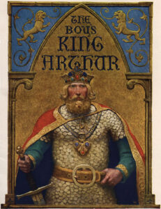 King-Arthur-illustration-NC-title-page-Wyeth