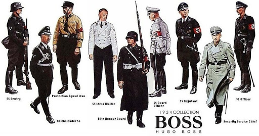 Hugo Boss tarafından tasarlanan üniformalar.
